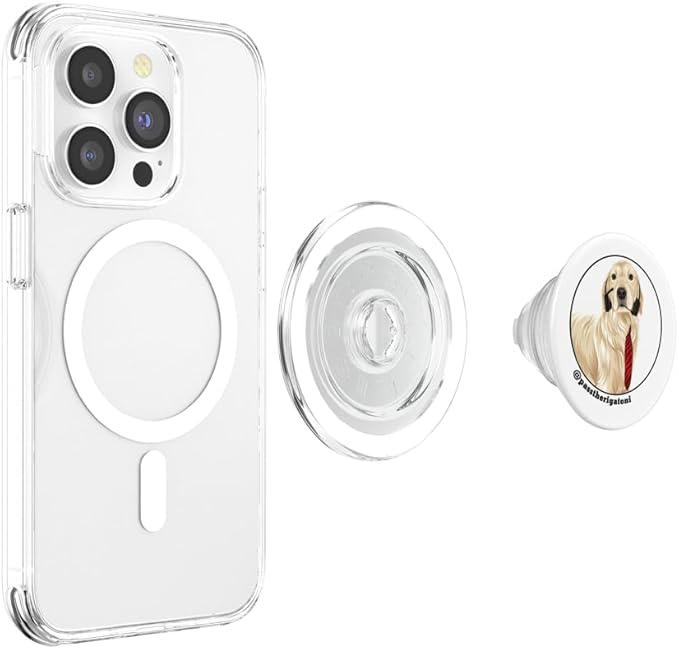 The Corporate Canine Logo PopSockets PopGrip for MagSafe