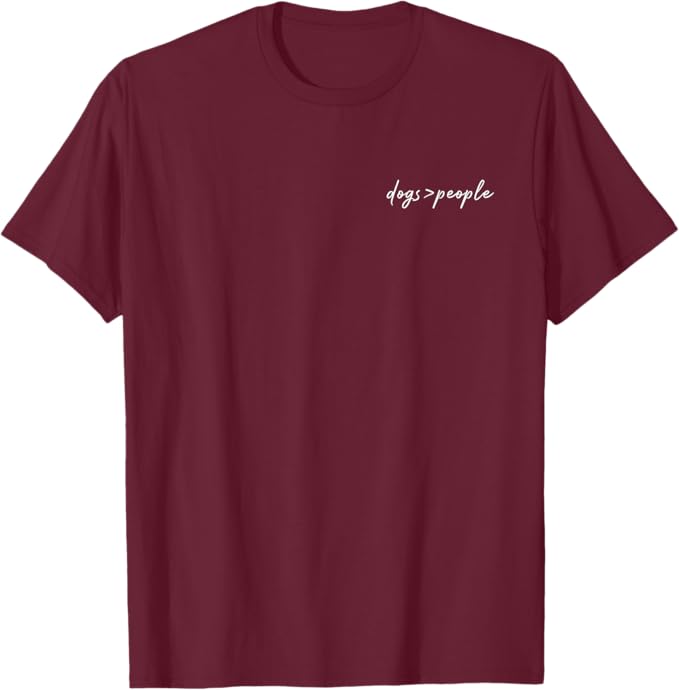 Dogs > People T-Shirt