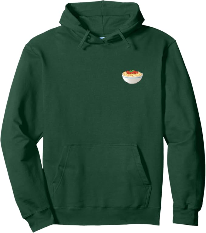 Bowl of Rigatoni Pasta Pullover Hoodie