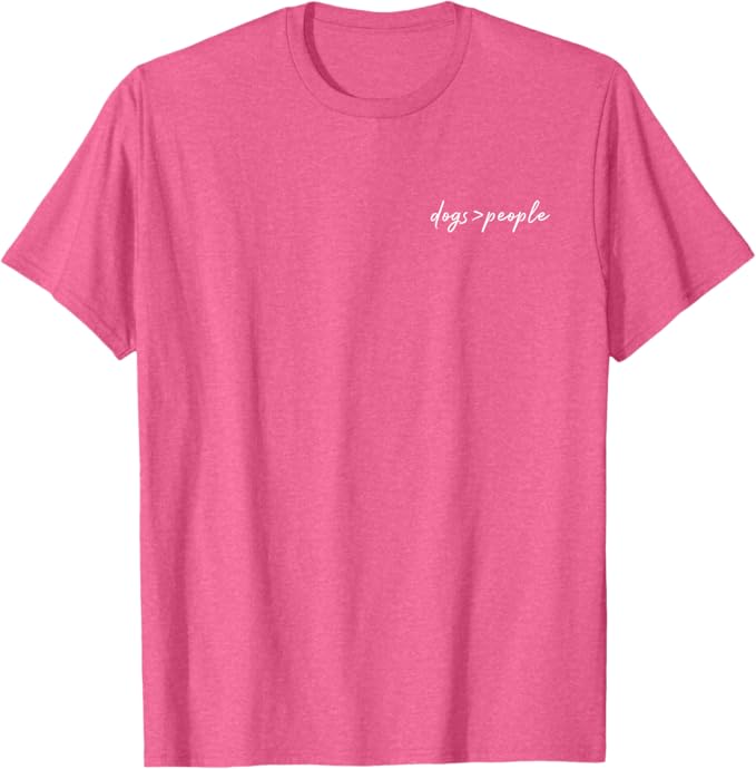 Dogs > People T-Shirt