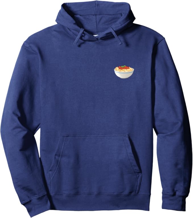 Bowl of Rigatoni Pasta Pullover Hoodie
