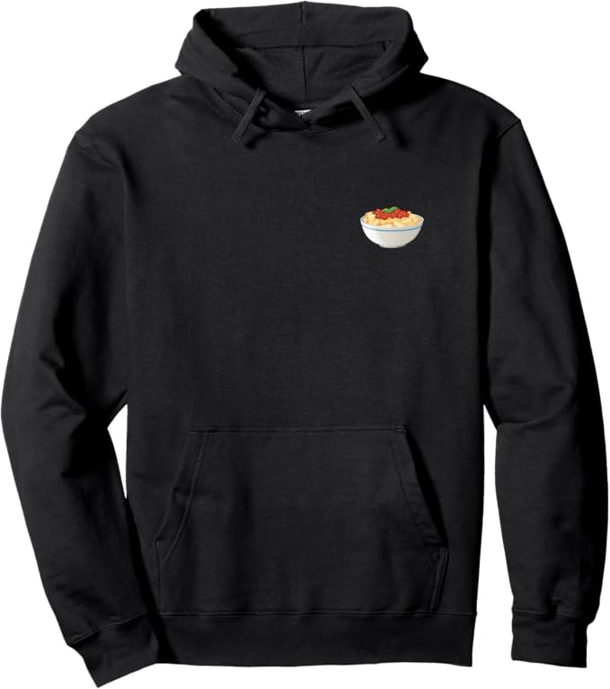 Bowl of Rigatoni Pasta Pullover Hoodie