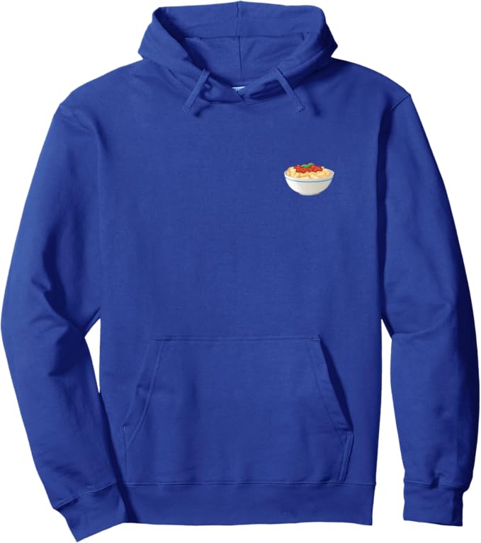 Bowl of Rigatoni Pasta Pullover Hoodie