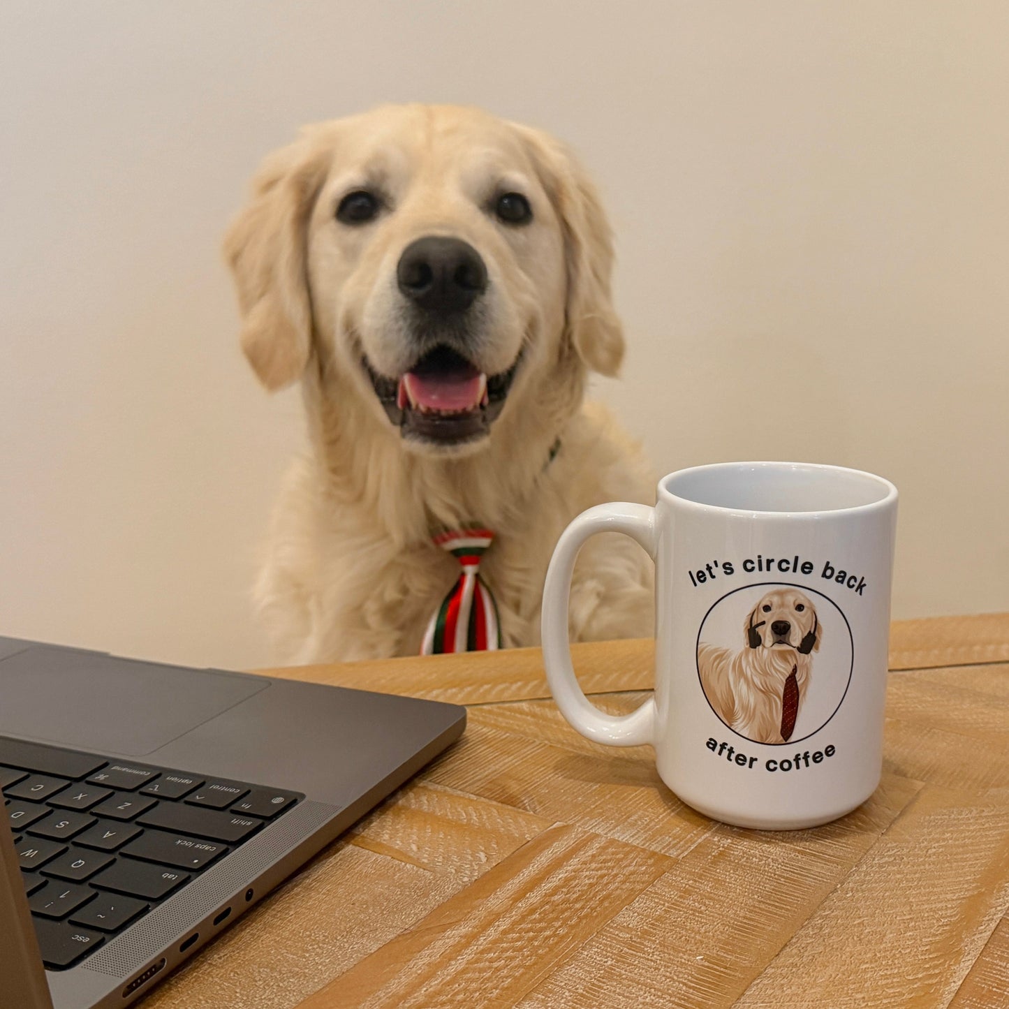 Let's Circle Back After Coffee White Mug