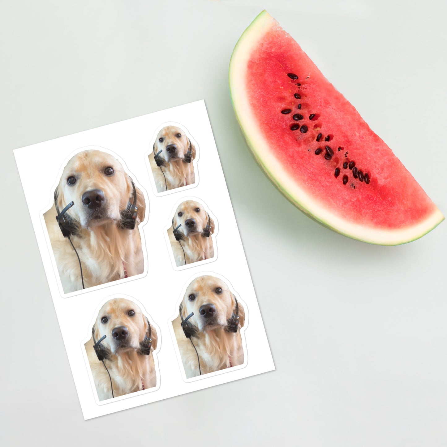 “I'm Over It.” Bubble-Free Sticker Sheet