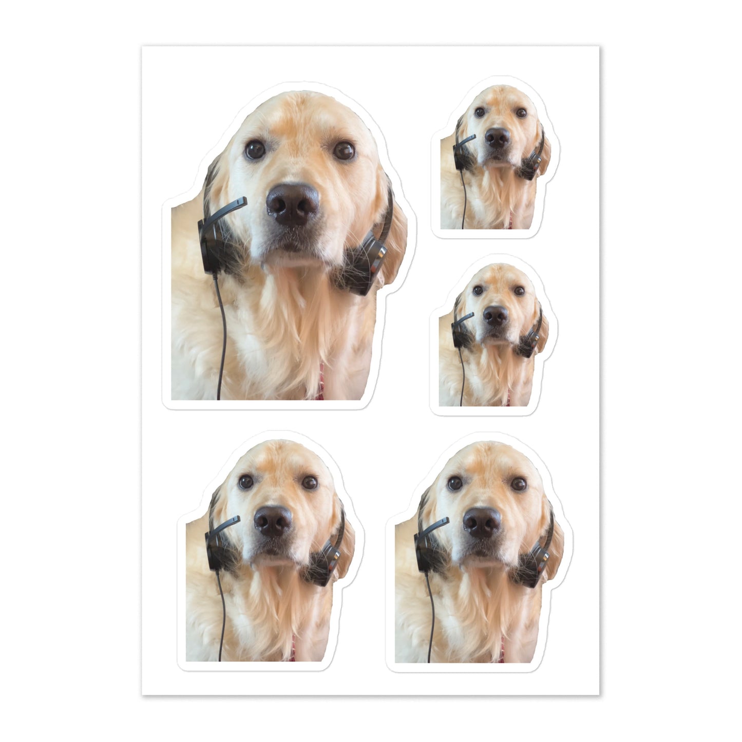 “I'm Over It.” Bubble-Free Sticker Sheet