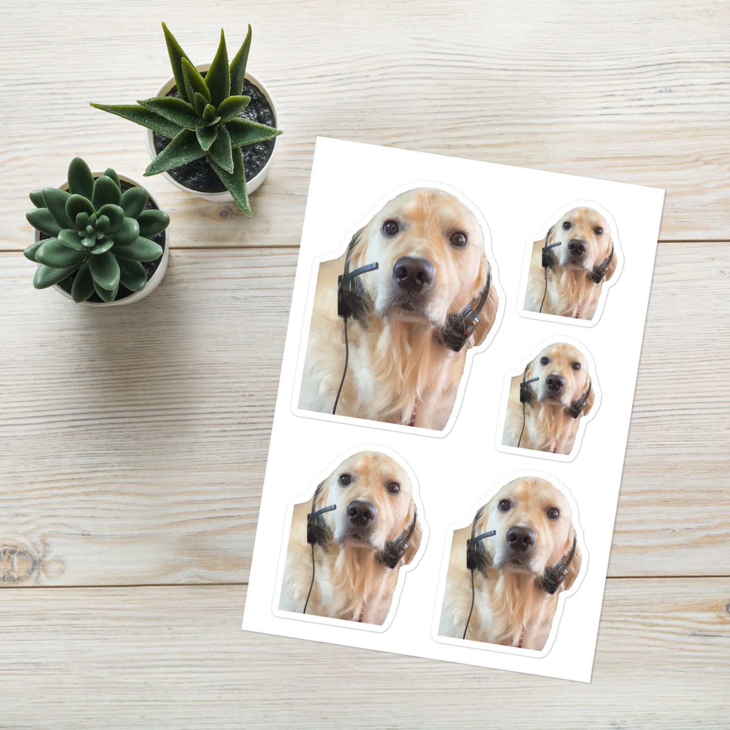 “I'm Over It.” Bubble-Free Sticker Sheet