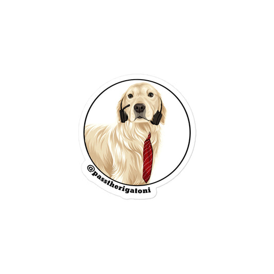 Office Dog Energy Sticker
