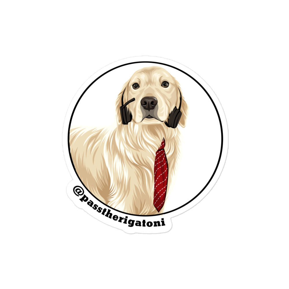 Office Dog Energy Sticker