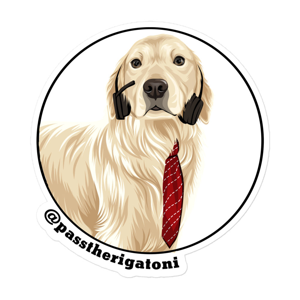 Office Dog Energy Sticker
