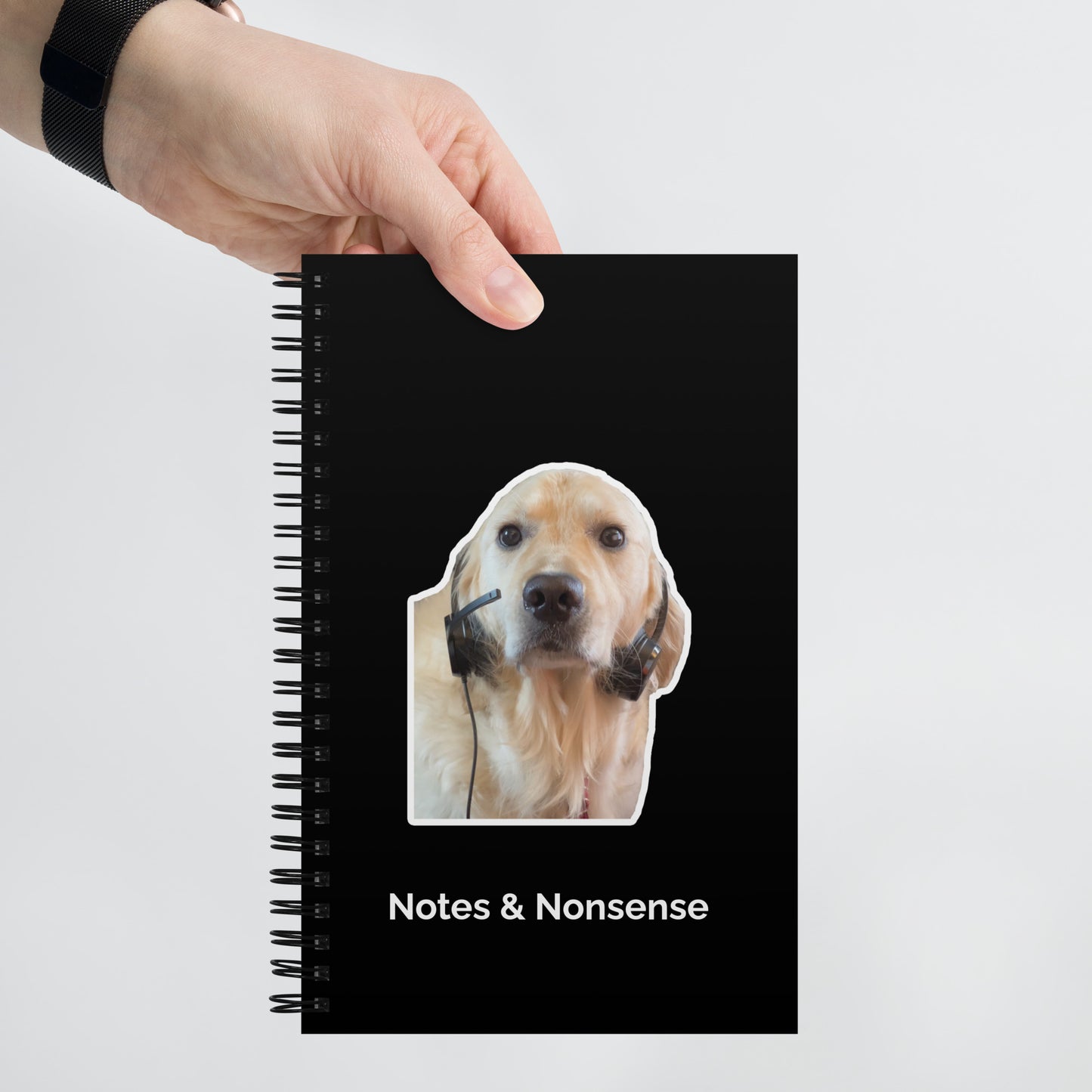 Notes & Nonsense Spiral Notebook