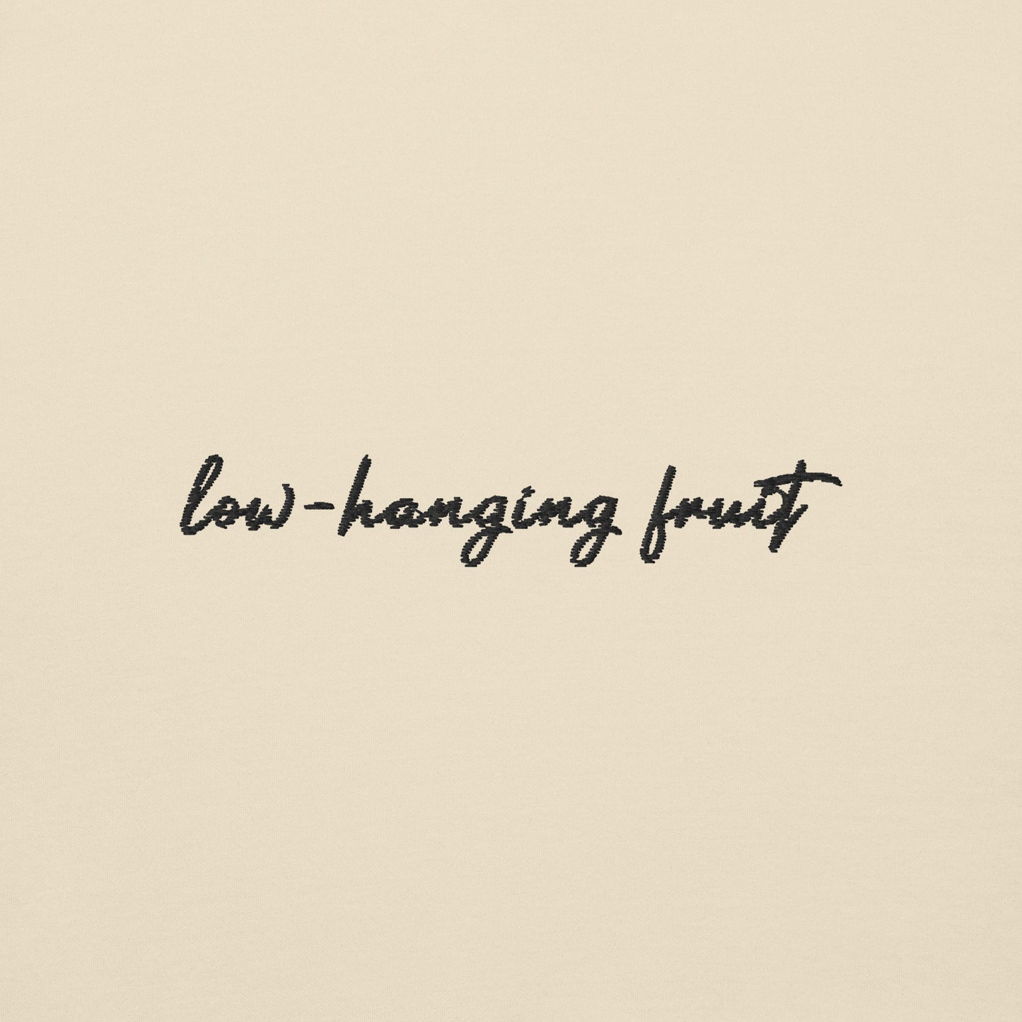 Low-Hanging Fruit - Premium Embroidered Sweatshirt