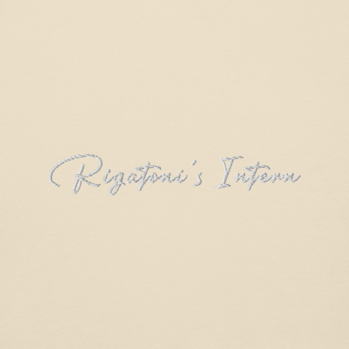 Rigatoni's Intern - Premium Embroidered Sweatshirt