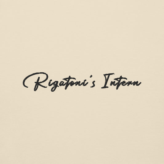 Rigatoni's Intern - Premium Embroidered Sweatshirt