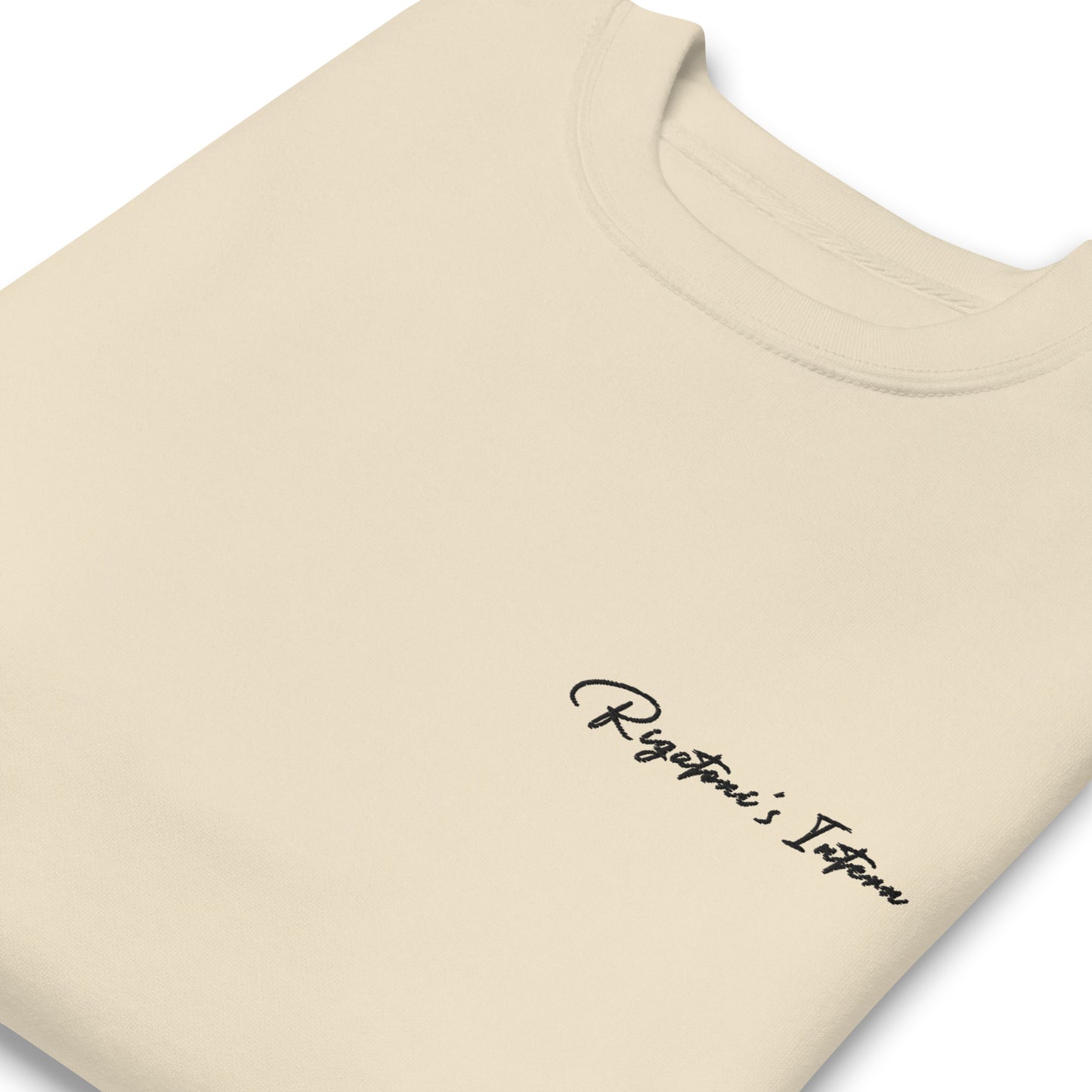 Rigatoni's Intern - Premium Embroidered Sweatshirt