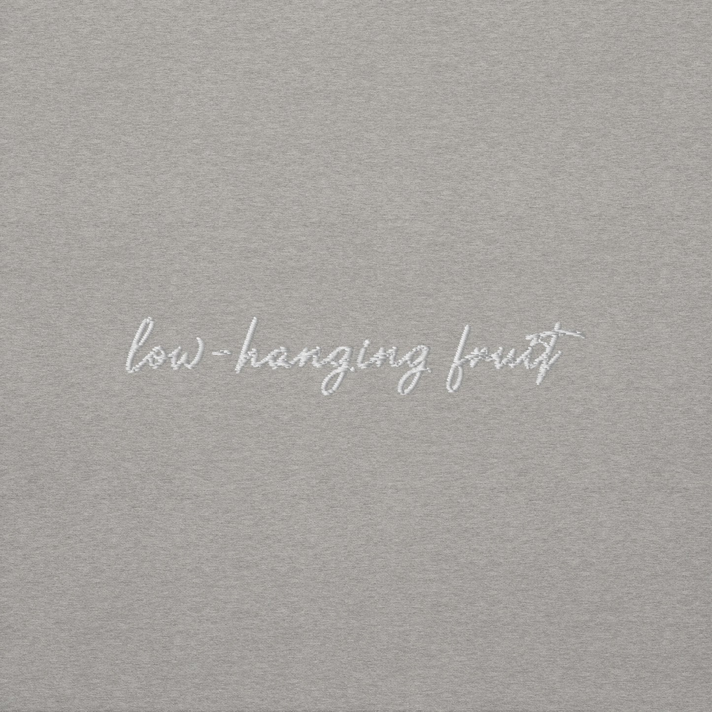 Low-Hanging Fruit - Premium Embroidered Sweatshirt