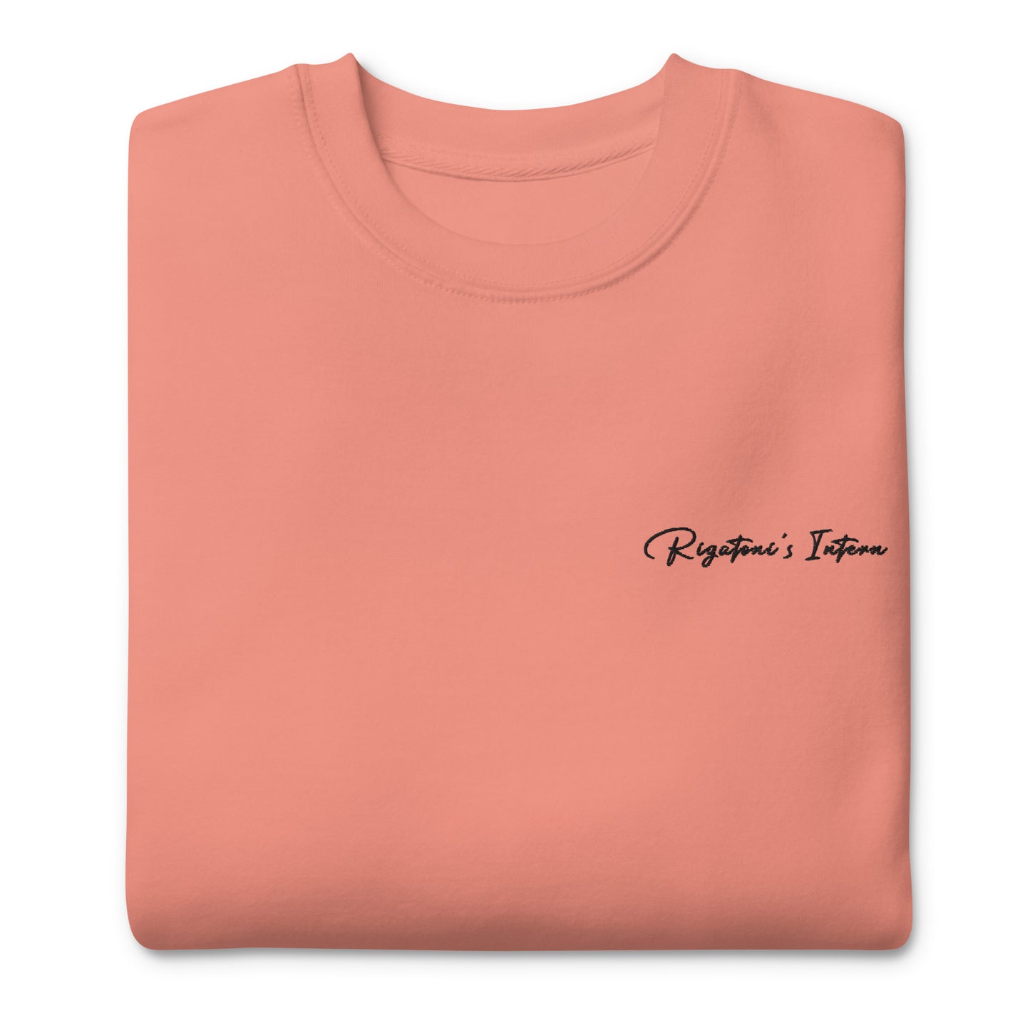 Rigatoni's Intern - Premium Embroidered Sweatshirt