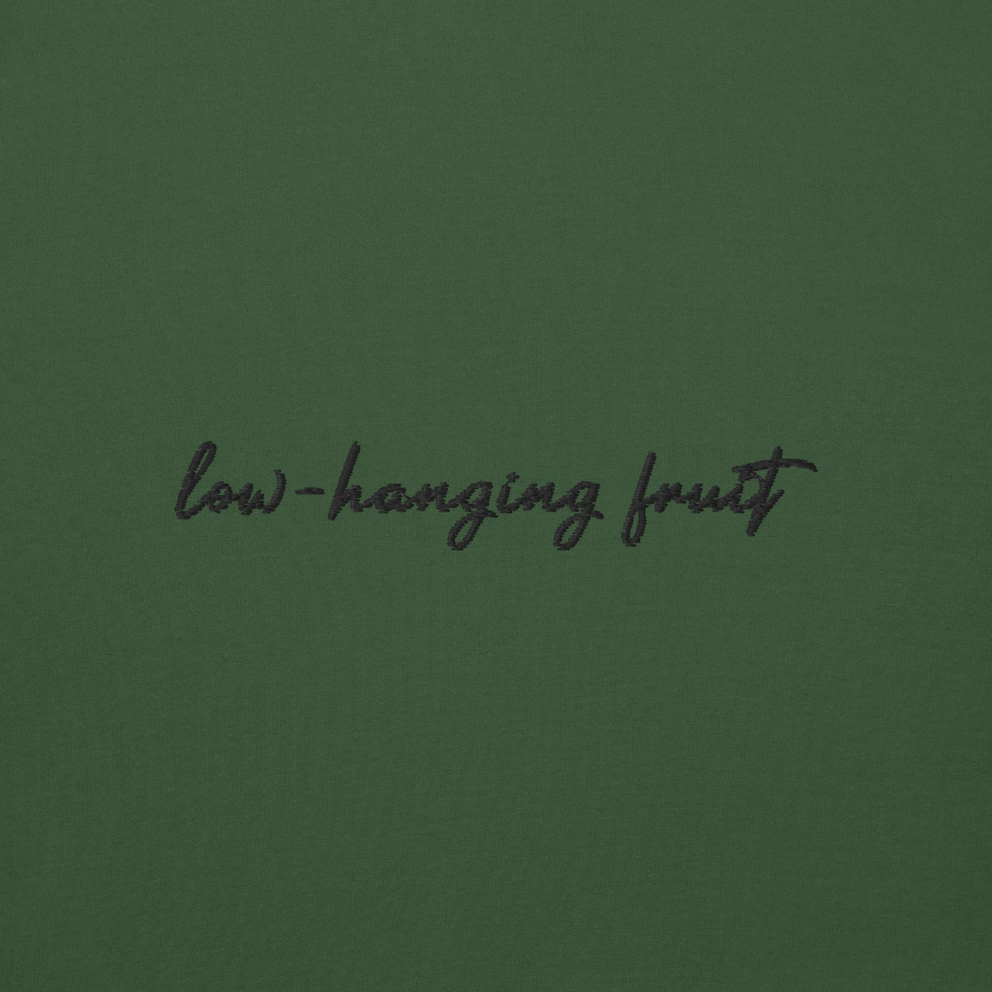 Low-Hanging Fruit - Premium Embroidered Sweatshirt
