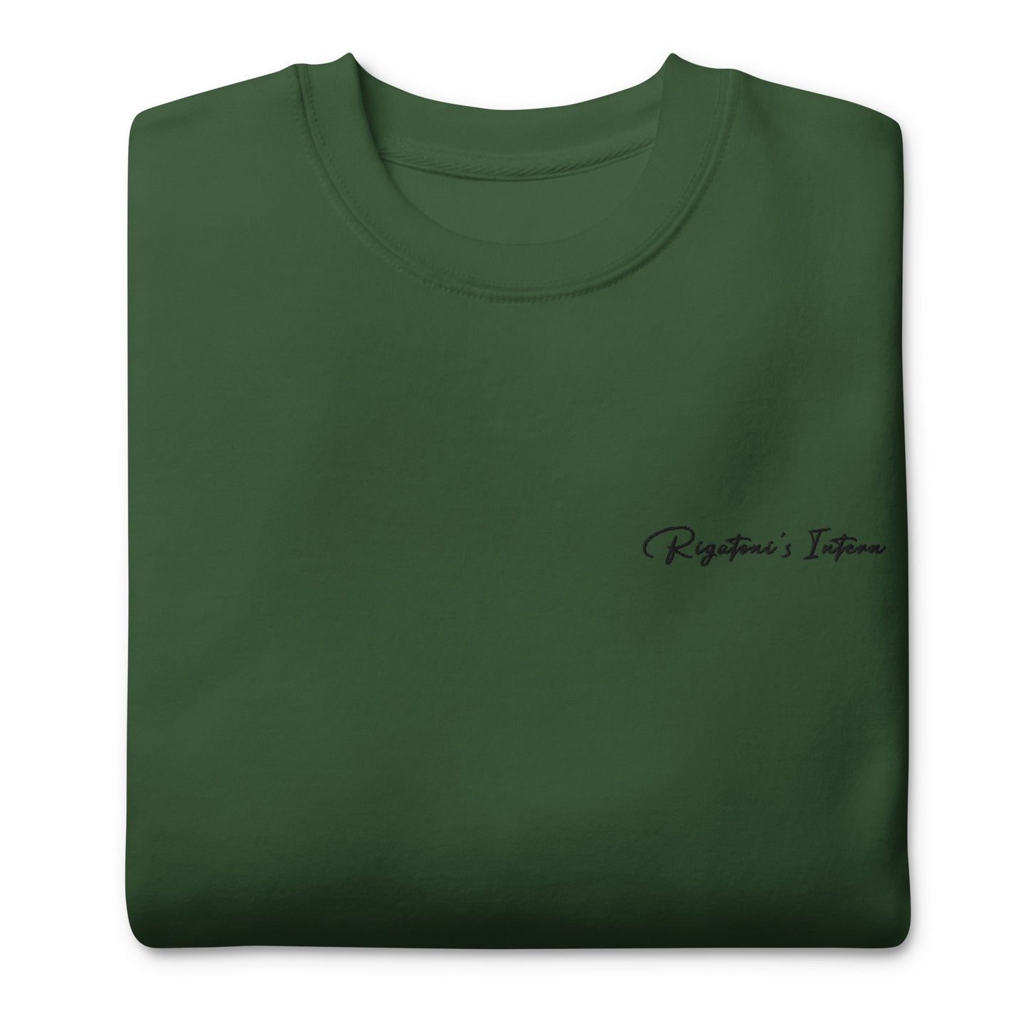 Rigatoni's Intern - Premium Embroidered Sweatshirt