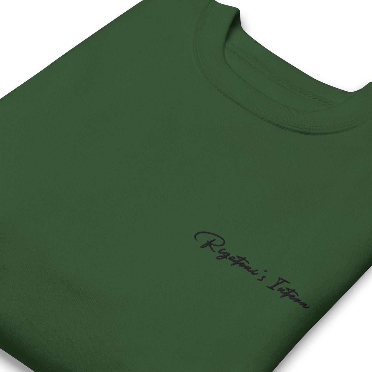 Rigatoni's Intern - Premium Embroidered Sweatshirt