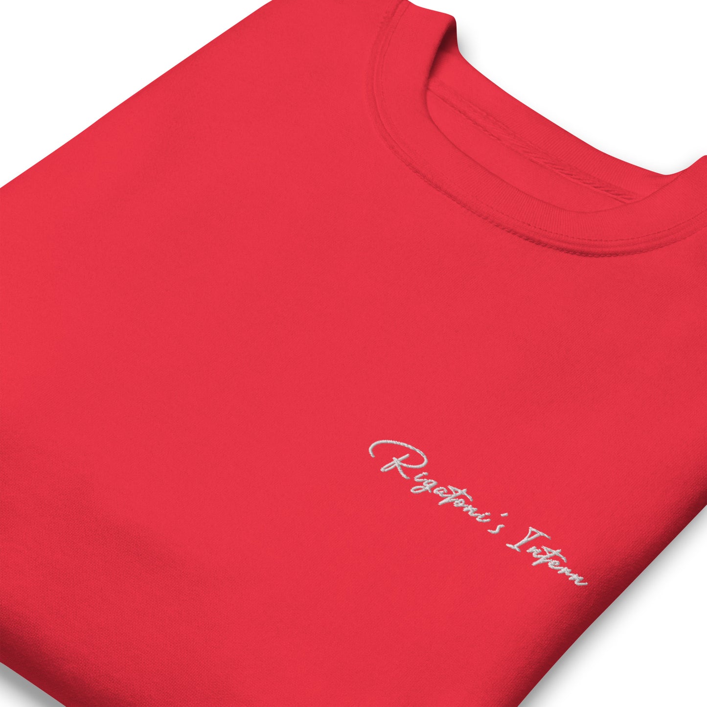 Rigatoni's Intern - Premium Embroidered Sweatshirt