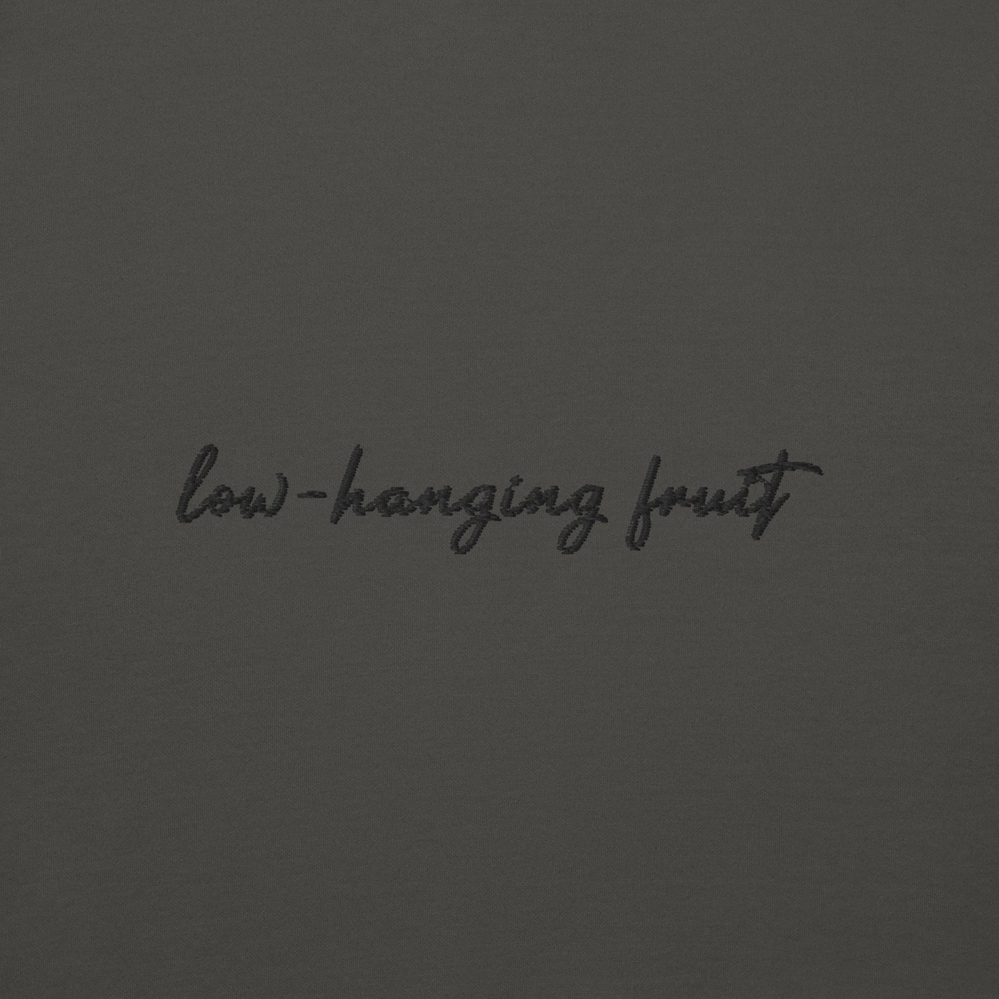 Low-Hanging Fruit - Premium Embroidered Sweatshirt