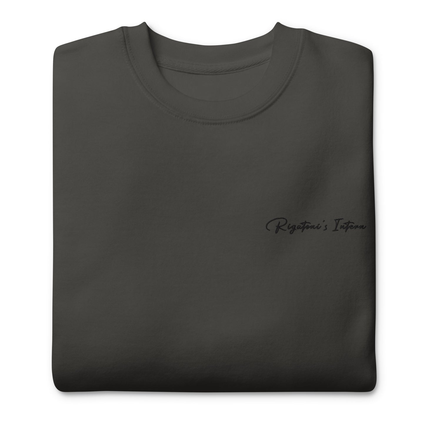 Rigatoni's Intern - Premium Embroidered Sweatshirt