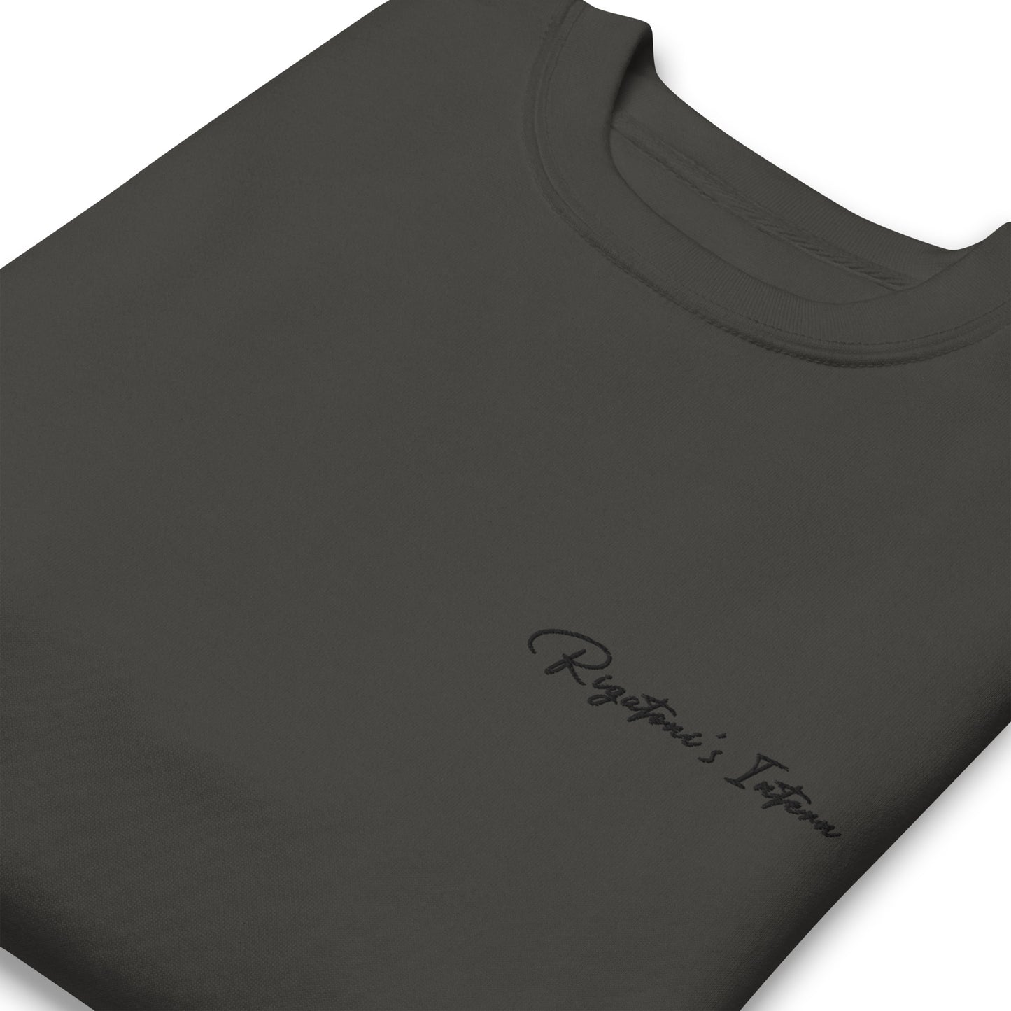 Rigatoni's Intern - Premium Embroidered Sweatshirt