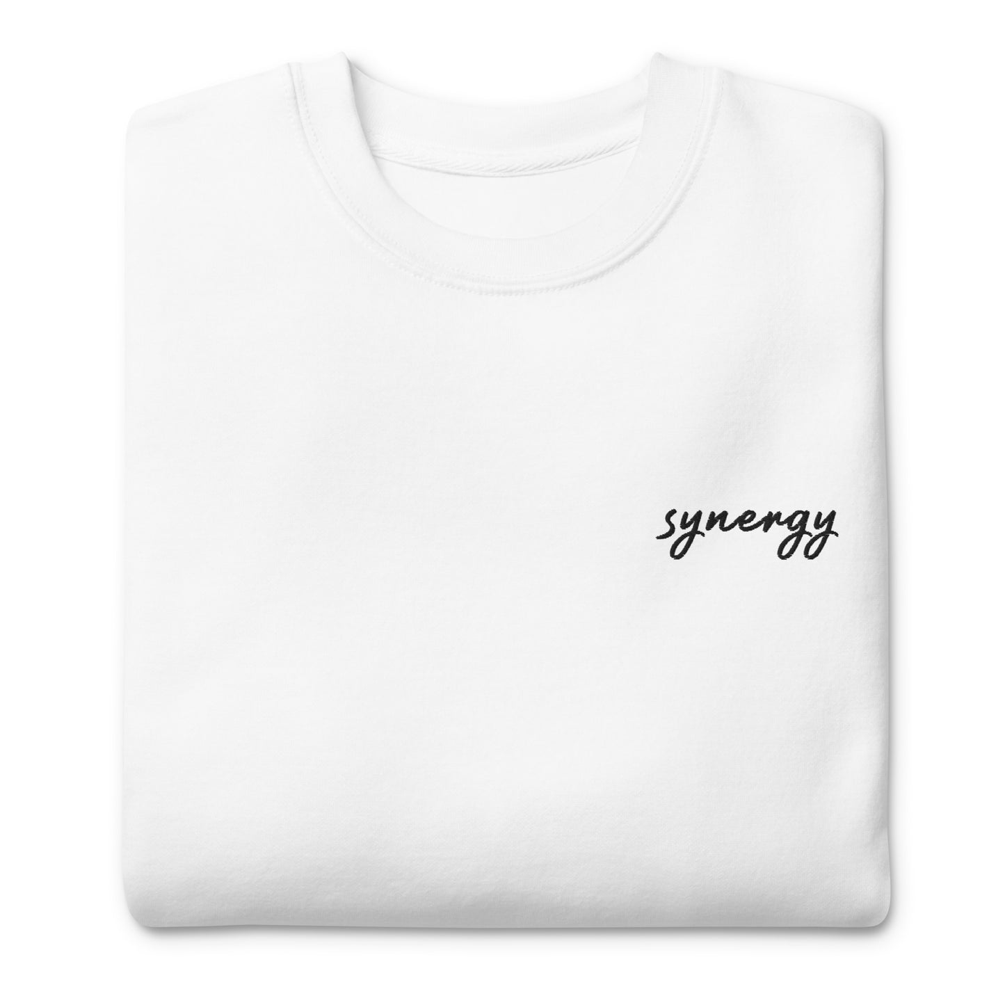 Synergy - Premium Embroidered Sweatshirt