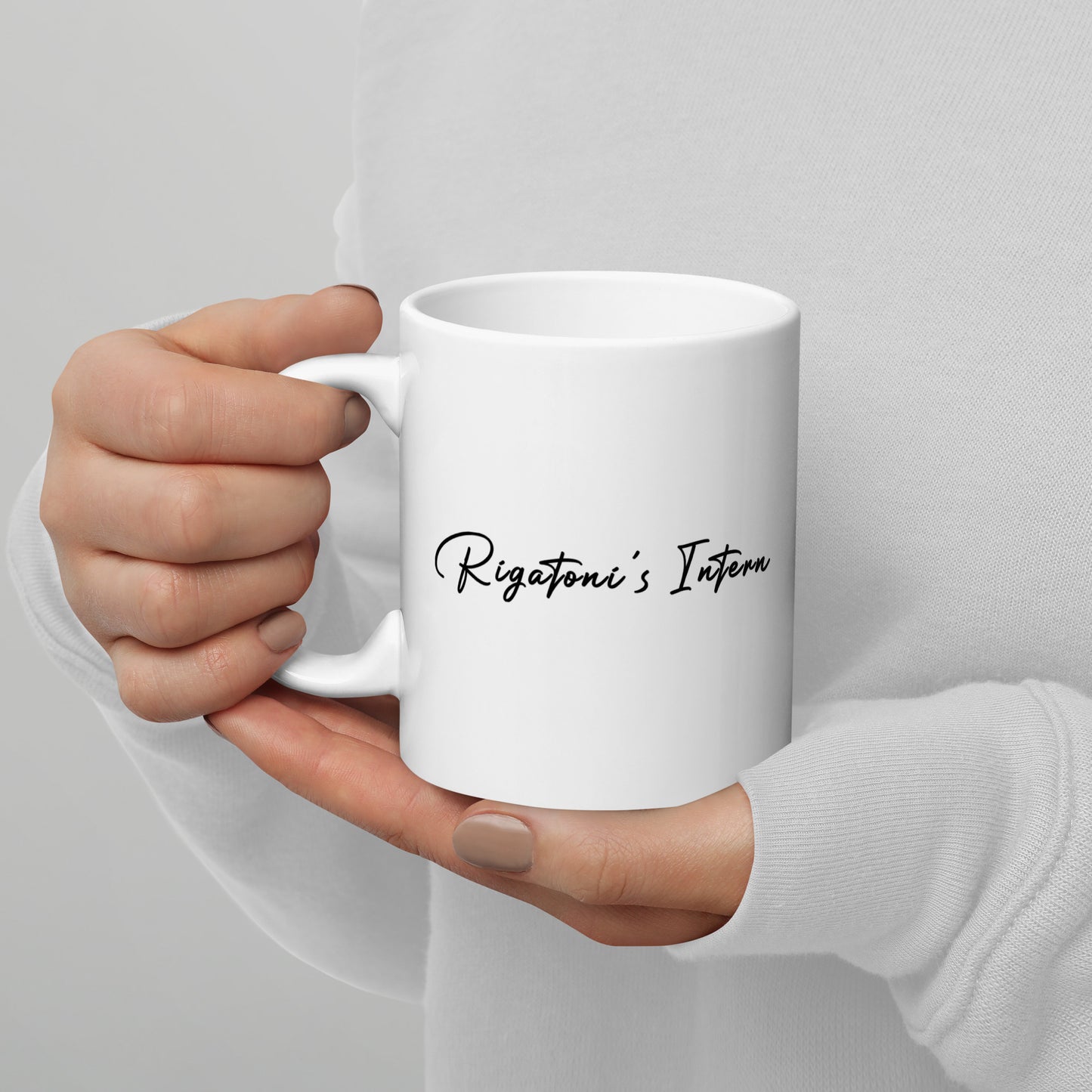 Rigatoni’s Intern - White Glossy Mug