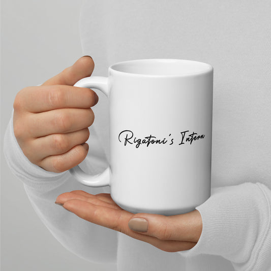 Rigatoni’s Intern - White Glossy Mug