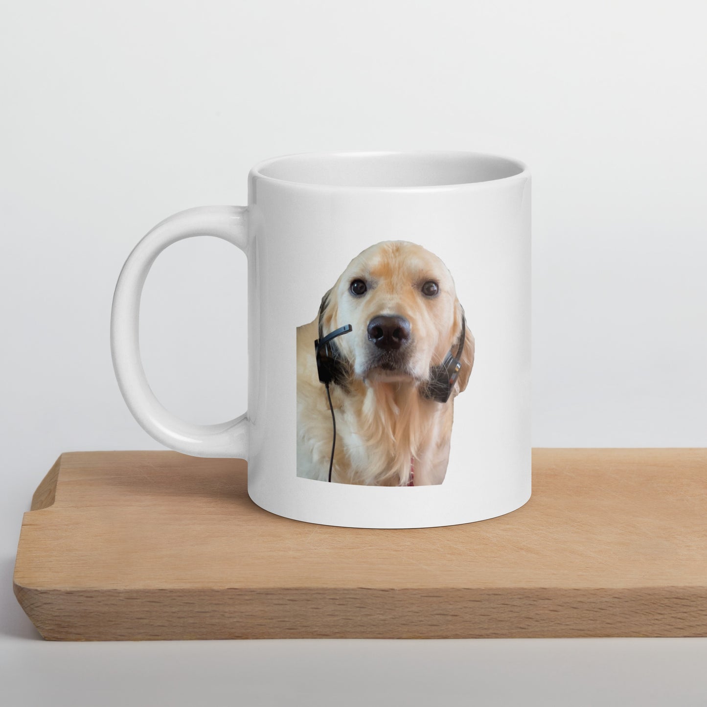 “I'm Over It.” White Glossy Mug