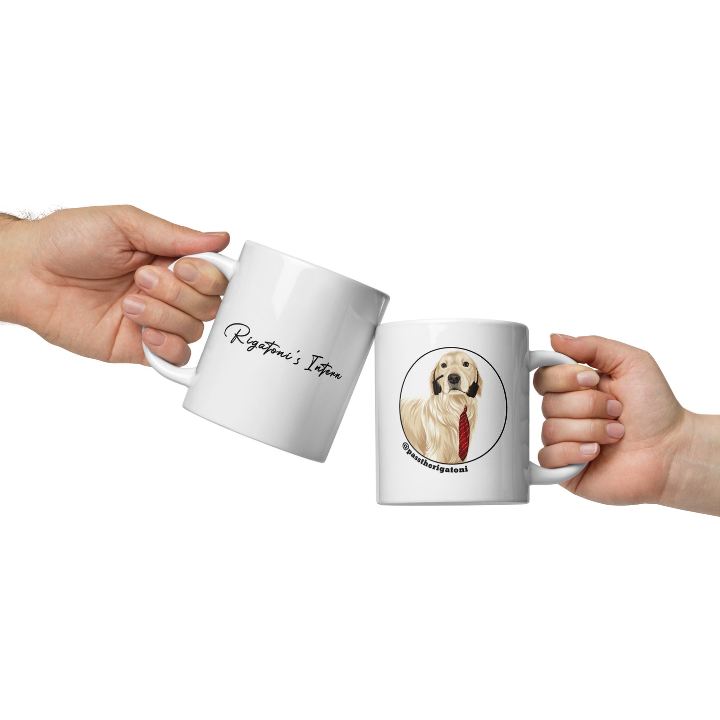 Rigatoni’s Intern - White Glossy Mug