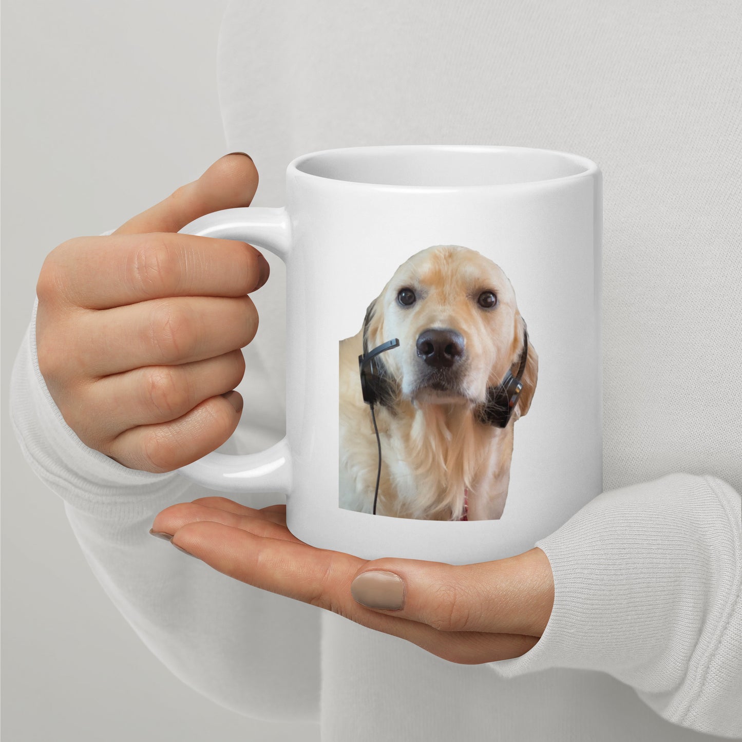 “I'm Over It.” White Glossy Mug