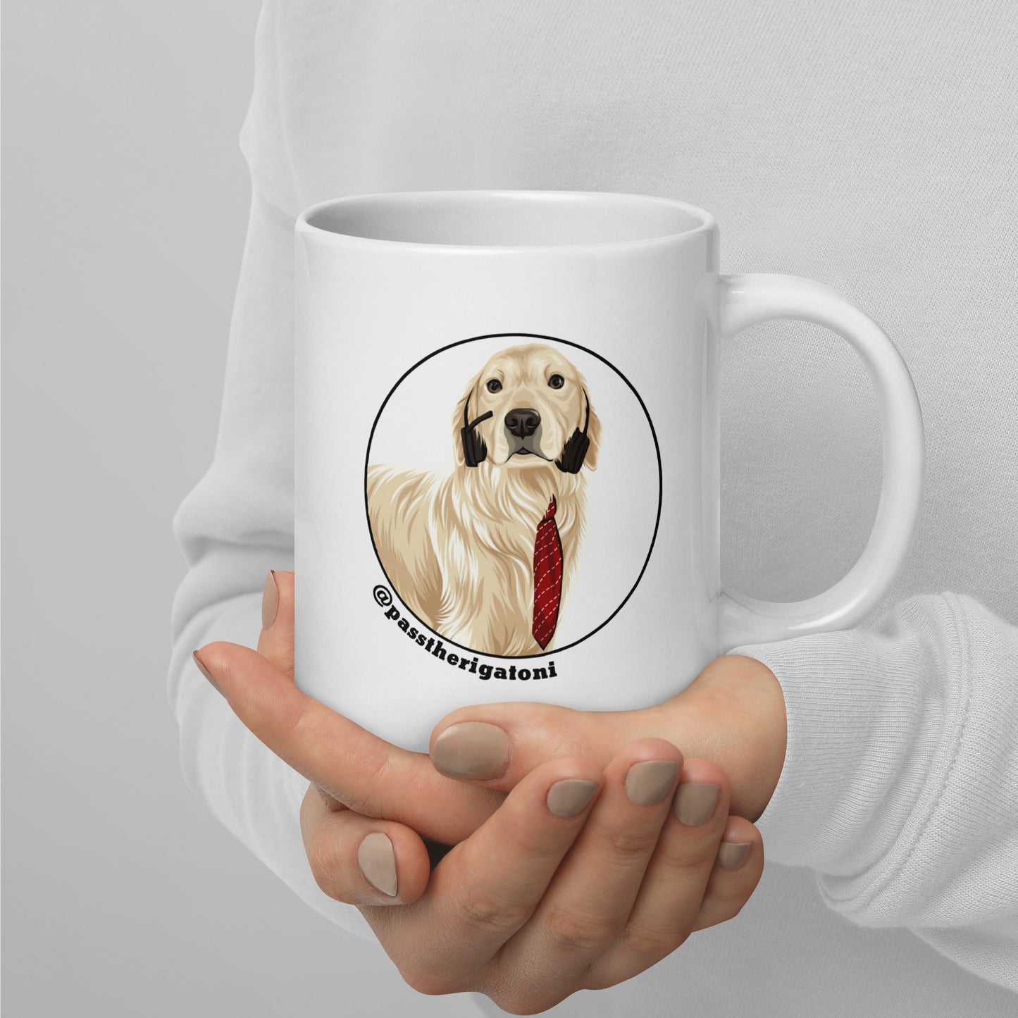 Rigatoni’s Intern - White Glossy Mug