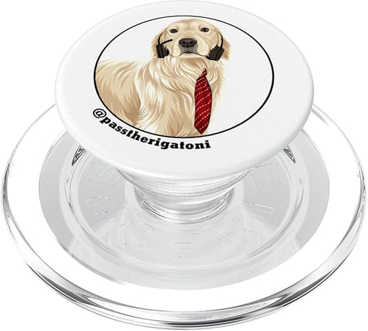 The Corporate Canine Logo PopSockets PopGrip for MagSafe