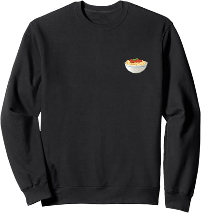 Bowl of Rigatoni Pasta Crewneck Sweatshirt
