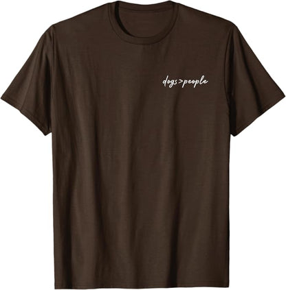 Dogs > People T-Shirt