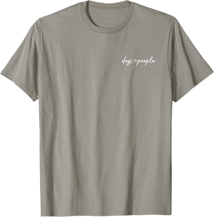 Dogs > People T-Shirt