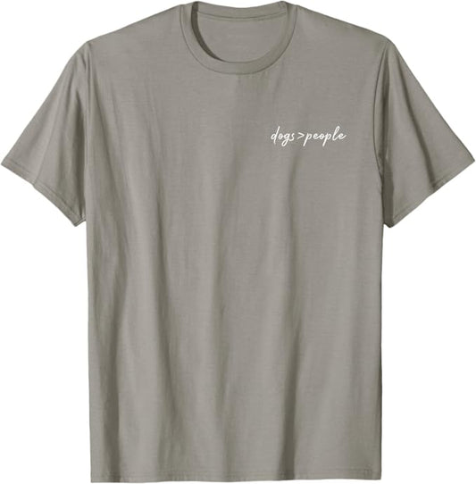 Dogs > People T-Shirt