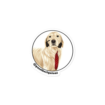 Office Dog Energy Sticker
