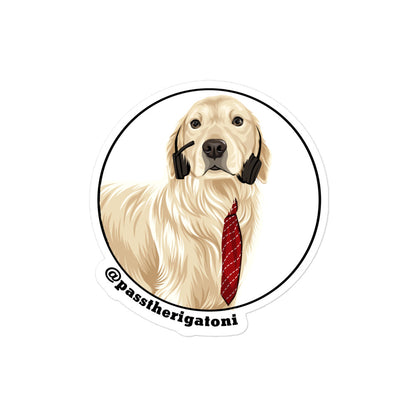 Office Dog Energy Sticker