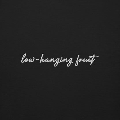 Low-Hanging Fruit - Premium Embroidered Sweatshirt