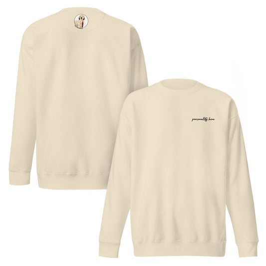 Personality Hire – Premium Embroidered Sweatshirt
