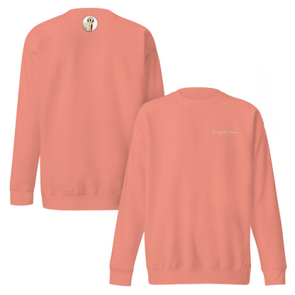 Living The Dream - Premium Embroidered Sweatshirt