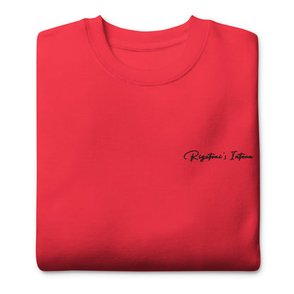 Rigatoni's Intern - Premium Embroidered Sweatshirt
