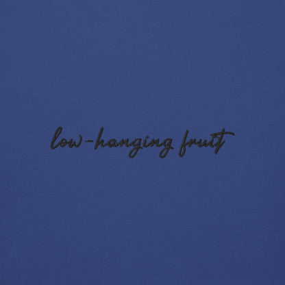Low-Hanging Fruit - Premium Embroidered Sweatshirt