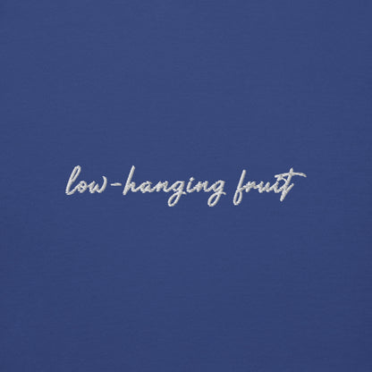 Low-Hanging Fruit - Premium Embroidered Sweatshirt