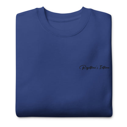 Rigatoni's Intern - Premium Embroidered Sweatshirt