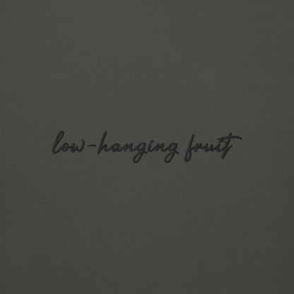 Low-Hanging Fruit - Premium Embroidered Sweatshirt